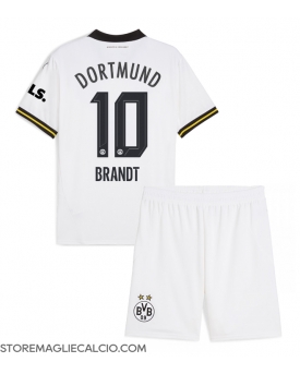 Borussia Dortmund Julian Brandt #10 Maglia Gara Terza Repliche 2024-25 Bambino Maniche Corte Borussia Dortmund Julian Brandt #10 Maglia Gara Terza Repliche 2024-25 Bambino Maniche Corte